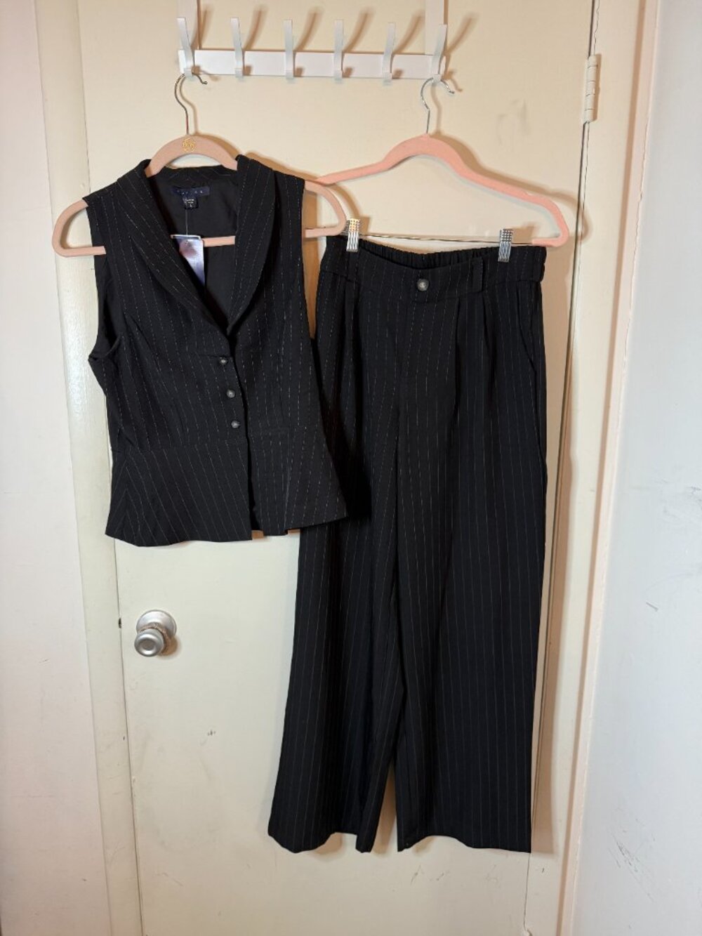 Pintstripe 2 piece Vest set